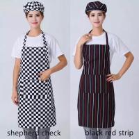 Delantal De Cocina Para Hombres Y Mujeres Estilo Simple Con 2 Bolsillos Para Restaurante BBQ Y Servicio En Barra Material De Lona Sin Mangas - details 4