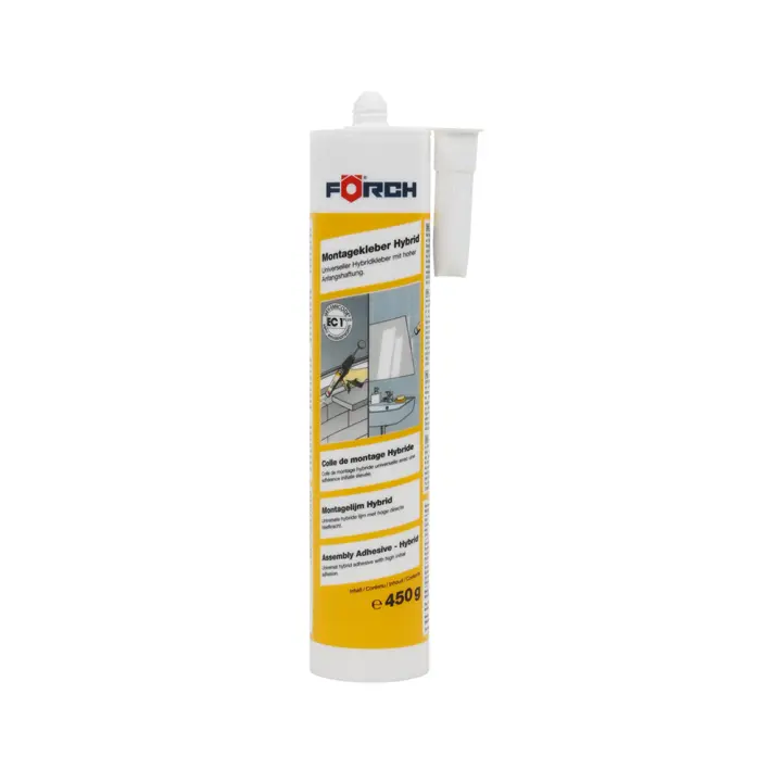 Adhesivo de Montaje Híbrido Fuerte FORCH 450gr – Blanco - 1