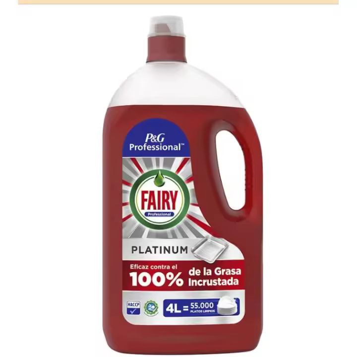 FAIRY FAIRY PROFESIONAL PLATINUM lavavajillas concentrado 4000 ml - 1