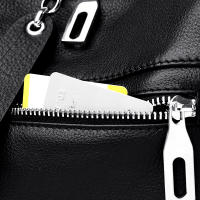 Bolso de hombro de piel de vaca para mujer, bandolera de cuero genuino, suave, informal, alta calidad - details 20