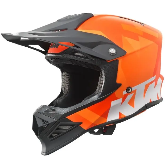 CASCO KTM DYNAMIC-FX Negro / Naranja FIBRA DE VIDRIO - 1