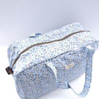 Bagsgarden Bolsa de viaje extra grande，maleta grande impermeable con flores - details 3