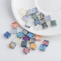 30Pcs Colgante De Crystals De Fourre-Tout De 10mm Con Agujero Mediano Pulido Para DIY Joyería De Collar Y Pulsera Electroplateado - details 5