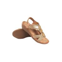 Sandalias planas de Mujer AMARPIES 26620 BRONCE SANDALIA ELASTICO TRENZADO BRONCE 36002 25V - details 2
