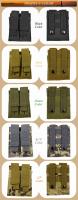 M Bags De Revólver Doble Táctico Molle Bolsa De Revólver 9mm Porta Linterna Y Holster Accesorios De Caza Para Mochila - details 14