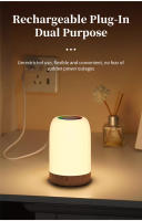 Lámpara De Noche LED RGB Recargable Táctil Colorida Regulable Portátil Linterna De Modo Con Batería De 1500mAh Para Mesa De Noche - details 4
