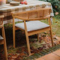 Silla De Madera Tiana - Misterwils Furniture For Free Souls 60x80x54 - details 1