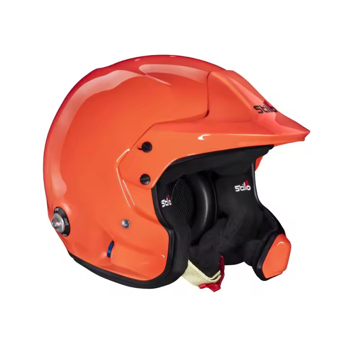 CASCO WRC TROPHY OFFSHORE SNELL SA2020 FIA8859-15 (SIN CLIP HANS) NARANJA FLUOR/INTERIOR NEGRO 63 - 1