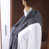 Bufanda De Punto De Lana 100% Para Mujer Invierno Suave Cálido Collar Falso Moda Decoración Camiseta Unipersonal Balaclava - details 1