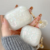 Estuche Suave De Concha De Perla Con Llavero Para AirPods pro Y 2 Airpods 4 3 2 Accesorios Inalámbricos Cubierta De Caja De Auriculares - details 4