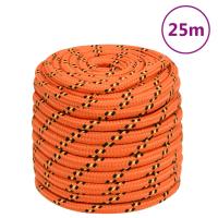 vidaXL Cuerda de barco polipropileno naranja 18 mm 25 m - details 0