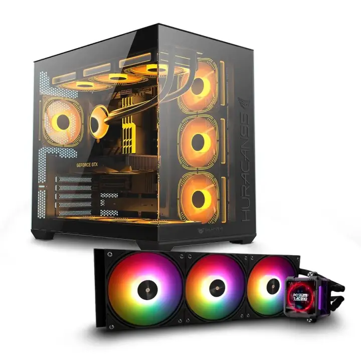 PC GAMING PC RACING AMD RYZEN 9 5900X - 32GB DDR4 - 1TB SSD M.2 + 2TB HDD – RTX 4060TI - WIFI - WINDOWS 11 PRO - PC Gamer, Ordenador de sobremesa - 1