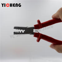 Alicates De Crimpado Pequeños Alemanes PZ0.25-2.5/PZ1.5-6 Para Terminales De Funda Tipo Alambre Multifuncionales De Acero Al Carbono - details 2