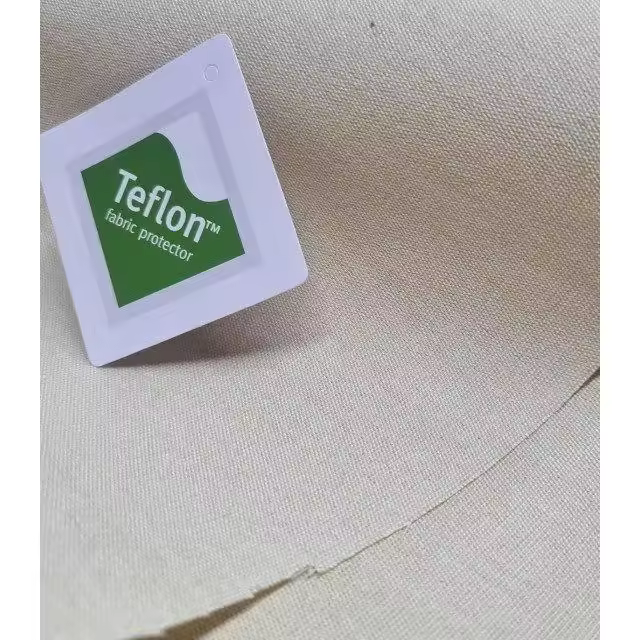 Tela Lona (320 cm ancho)  beig - piedra repelente al agua para exterior de 320 cm ancho Tela impermeable amb TEFLON  para exterior y resistente al sol Kadusi - 1