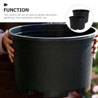 2 Pcs Macetas Para Plantas Interiores Grandes Plásticas Para Orquídeas Jardín Y Cultivo De Árboles Maceta Extra Grande Para Plantas - details 7