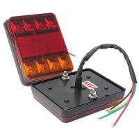 2 Luces traseras de 12 V Y 8 LED, indicador de Parada para Coche, remolque, wagon - details 1