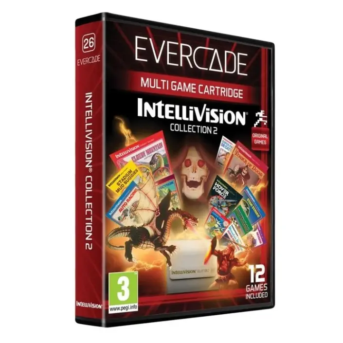 Cartucho con Juegos Intellivision Collection 2 para Videoconsola Evercade - 1