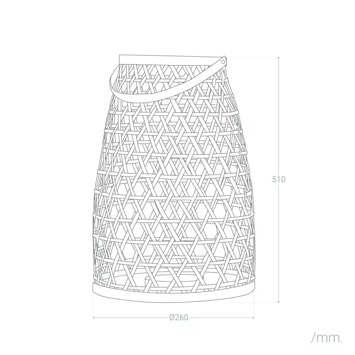 Ledkia Lámpara de Mesa Bambú Sumailla Color Natural - 1