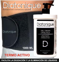 Gel Slim Liporeductor Quema Grasas - Diatonique - Vientre Plano - Tratamiento Corporal para Reducción de Grasa Abdominal 1000 mL - details 1
