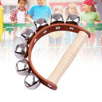 Campanas De Mano Con Mango De Madera Jingle Bells 5pcs/7pcs Instrumento Musical Para Clase De Música Juguetes Educativos - details 3