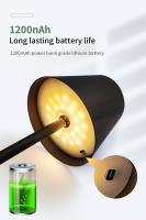 Lámpara De Escritorio Recargable LED Con Sensor De Toque Luz Nocturna Para Barra Restaurante Oficina Estudio Lectura Dormitorio - details 3