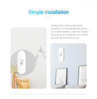 Sensor De Temperatura Y Humedad ZigBee eWeLink Para Casa Inteligente Compatible Con Alexa Google Yandex Alice Medidor De Clima - details 3