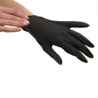 Guantes Nitrilo Examen, Cocina, Limpieza, Sanitario, Peluquería. 100 Uds. Sin Polvo. Ambidiestro en Azul o Negro. - details 0