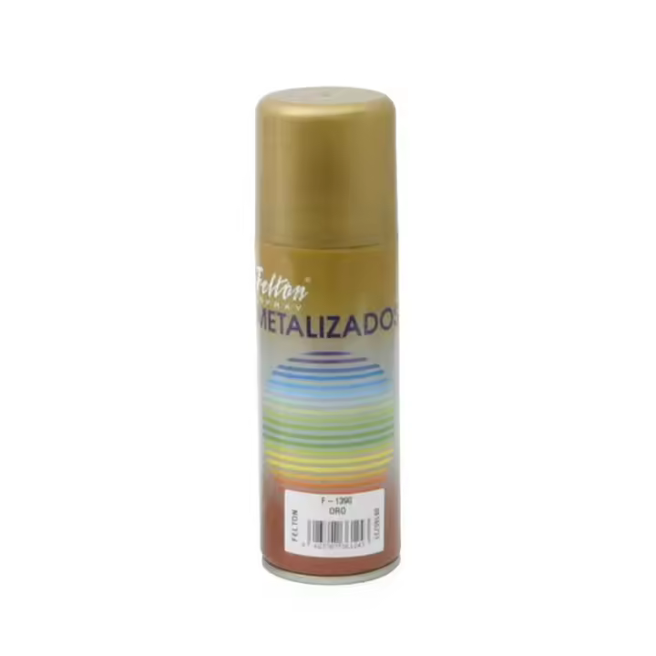 Spray pintura metalizado oro 200ml - 1