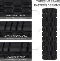 Foam Roller, Rodillo Masaje Muscular para Aliviar la TensióN Muscular y la PresióN en la Espalda, la Columna Vertebral y las Piernas， Revitaliza tu Cuerpo 30×8cm - details 4
