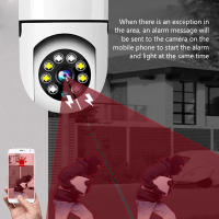 Cámara De Vigilancia WiFi E27 Con Visión Nocturna En Color Rotación De 360° Intercomunicador 2MP Soporte iOS Y Android Yi Lot - details 4
