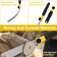 Soga De Mano Japonesa Fila Alta En Carbono Sello Ergonómico Antideslizante Con 3 Hojas De Corte Para Trabajar Madera Herramienta De Corte Y Ajuste - details 6