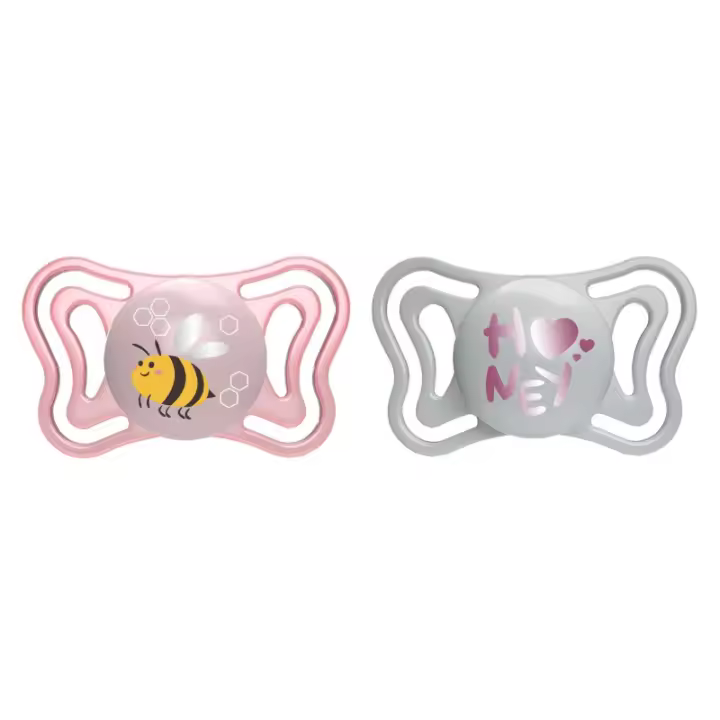 CHICCO PHYSIO FORMA CHUPETES LIGHT ROSA 2-6 M 2 UNIDADES - 1