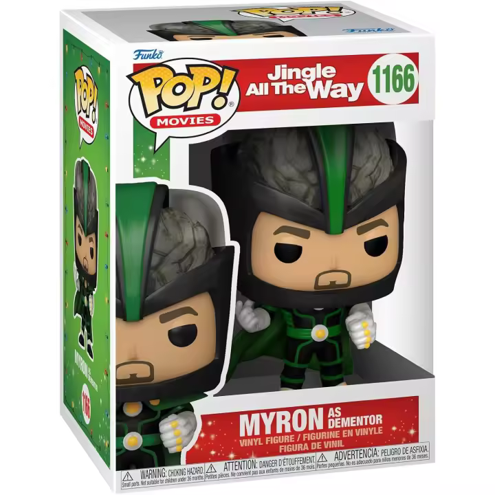 Funko POP! Movies 1166: Jingle All The Way - Myron As Dementor - Figura de Vinilo Coleccionable para tu Vitrina o Escritorio - Ideal para Fans y Coleccionistas - 1