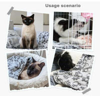 Manta De Perro Ultra Suave Y Cómoda Fuzzy Comfort Para El Mayor Calor Y Serenidad De Tu Mascota Material De Coral Fleece Lavable Mecánicamente - details 4