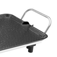 WINNING STAR Plancha Electrica 1360W, Parrila Electrica 48 x 27cm, Parrillas eléctricas de aluminio para interiores, Potencia Regulable, Barbacoa Parrilla Cerámica Sin Humo Antiadherente. Electrodomestico Eléctricas de Barbacoa Menos Humo - details 0