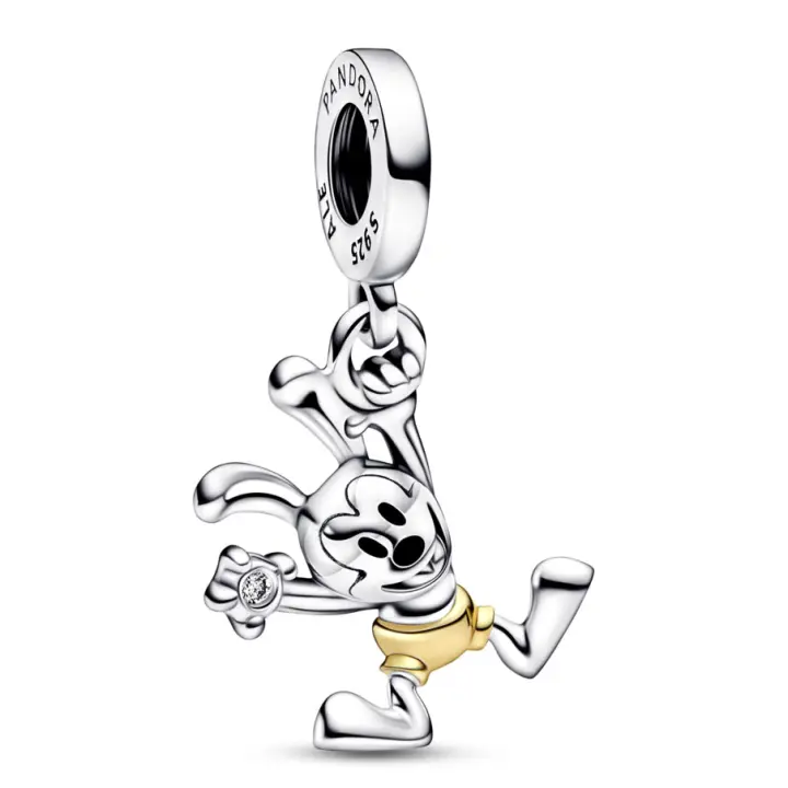 Pandora Charm Colgante 100 Aniversario Oswald de Disney 792519C01 , para Mujer - 1