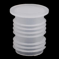 10Pcs Tapón De Botella De Plástico Rojo Para Vino Tapón Transparente Con Agujero Para Sal Resistente Al Polvo Fácil De Retirar - details 16