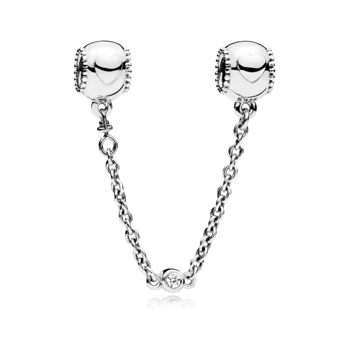 Cadena de seguridad Corazones ribeteados 796457CZ-05 5700302615562 - 1