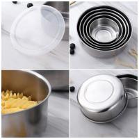 Fiambrera de acero inoxidable de 5 piezas, contenedor de comida sellado, cuencos con tapas - details 4