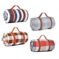 Manta De Picnic Impermeable Para Camping Y Playa Con Estampado Colorido Rectangular Almohadilla De Descanso Para Sala De Estar - details 4