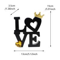 Adornos De Letras Para Día De San Valentín "AMOR" Decoración Para El Hogar Y Bares Regalo De Artesanía Para El Escritorio Decoración De Fiesta Proporciones De Imagen - details 28