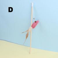 Nueva Juguete Para Gatos Palillo De Madera Con Plumas Y Campana Juguete Interactivo Para Mascotas Divertido Y Estimulante Para El Comportamiento De Los Gatos - details 8