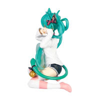 Figura De Anime Hatsune Miku Estilo Kwaii 12cm Muñeca Coleccionable De PVC Para Regalo De Cumpleaños Decoración De Escritorio - details 1
