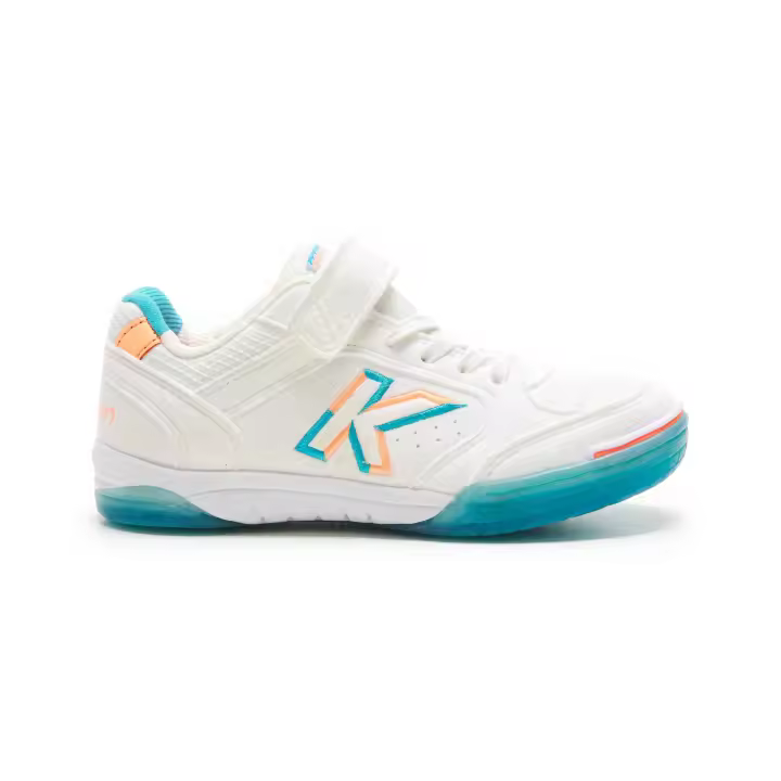 Kelme Zapatillas De Fútbol Sala De Niño Precision Elastic Blanco - 1