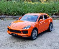 Modelo De Coche Porsches Cayenne Turbo S De 1:24 En Aleación Con Sonido Y Luz Vehículo De Juguete De Metal Para Colección Y Regalo Para Niños - details 7