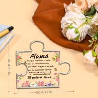 Regalo Para Mamá En Su Cumpleaños Decoración De Escritorio Para Oficina Papelera De Acrílico Adorno De Recuerdos Figura De Plástico - details 3