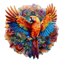 Puzzle De Madera De Colibrí Bonito Decoración Perfecta Para El Hogar Y Regalos De Vacaciones Puzzle Creativo Para Adultos Y Niños - details 3