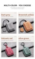 Funda De Llave De Coche En Cuero Para Great Wall GWM WEY TANK 300 500 Carcasa De Auto Para Llave De Remoto Con 4 Botones - details 8