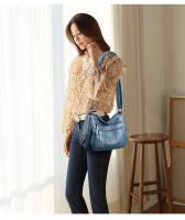 Bolso bandolera informal de color Liso para Mujer, sencillo y versátil, Bolso para Madre de Mediana, de gran capacidad. - details 9