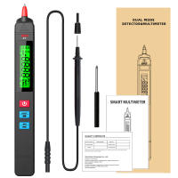 Multímetro Digital Inteligente Con Autoajuste 6000 DC AC Voltaje Capacitancia Ohm NCV Hz Diode Continuidad Prueba De Cable Viva Medidor - details 17